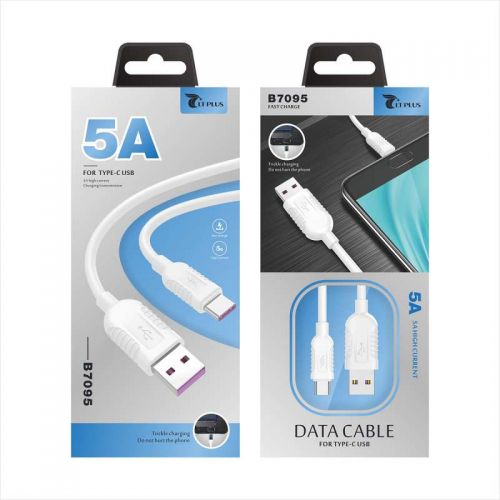 Cable USB a TypeC 5A 1m