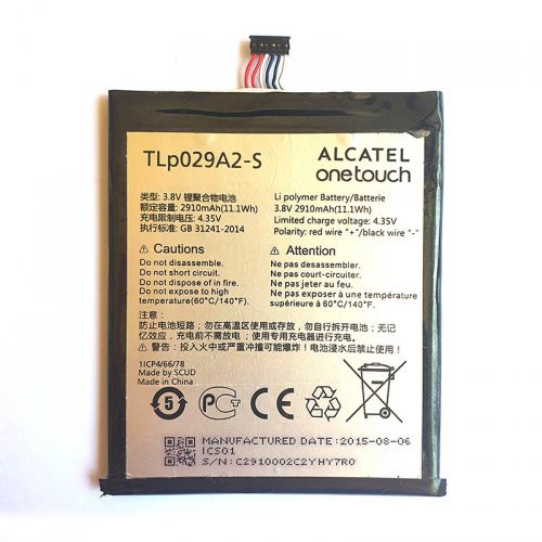 Bateria original TLP029A2-S / TLP029AJ / TLP029A1 para Alcatel One Touch Idol 3 5.5