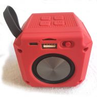 Mini altavoz bluetooth wireless mp3 (Rojo)